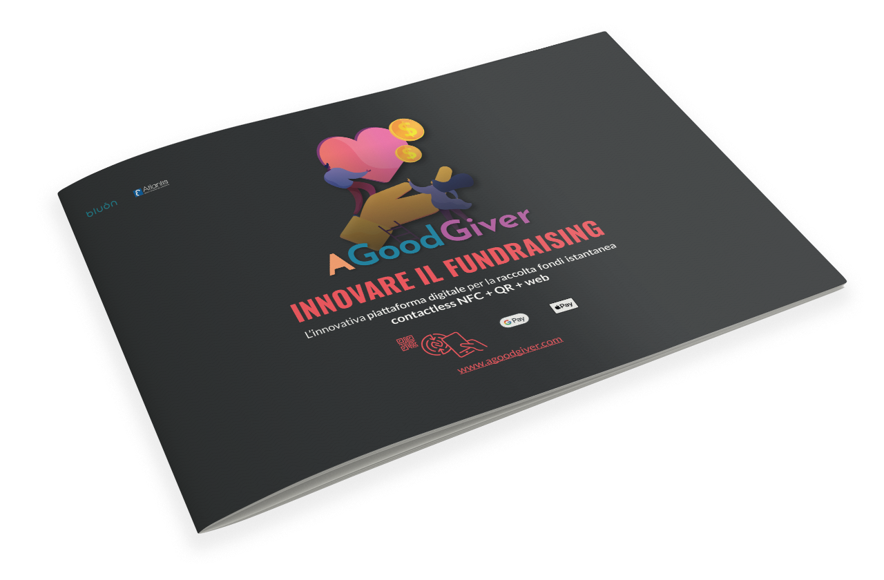 Brochure AGoodGiver 2026 — Innovare il fundraising, 36 pagine